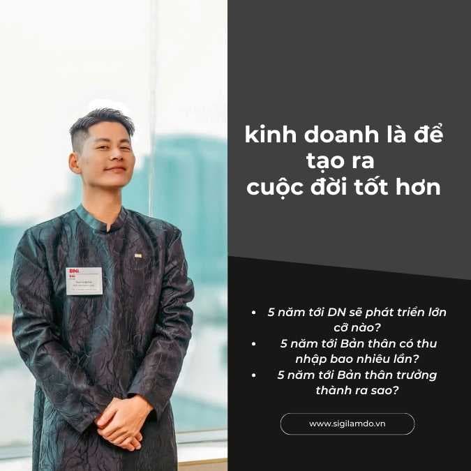 Kinh doanh là để tạo ra cuộc đời tốt hơn!