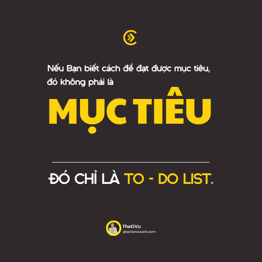 ĐÓ KHÔNG PHẢI LÀ MỤC TIÊU
